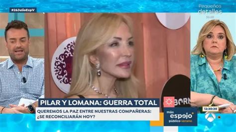 Pilar Vidal Sentencia A Carmen Lomana He Pedido A La Dirección De