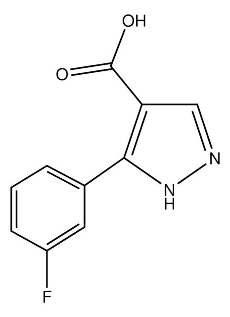 Fluorophenyl Pyrazole Carboxylic Acid Sigma Aldrich