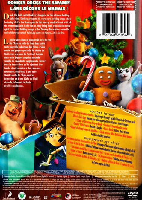 Donkey's Christmas Shrektacular (2010) Windows box cover art - MobyGames