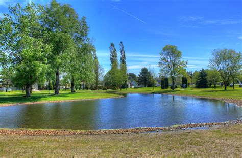 Pond In The Park In Thunder Bay Ontario Canada Image Free Stock