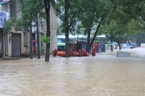 受暴雨影响，福建武夷山景区全面闭园、城区局部停水直击现场澎湃新闻 The Paper