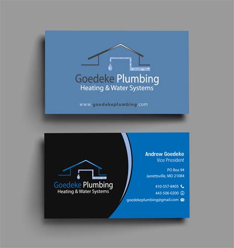 Plumbing Business Cards: How to Create an Effective Design - BusinessCards