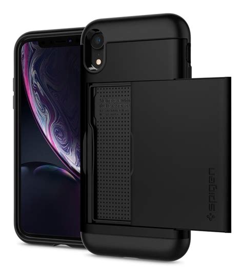 Funda Spigen Slim Armor Cs IPhone Xr Original Rudo Tarjetero 429 00