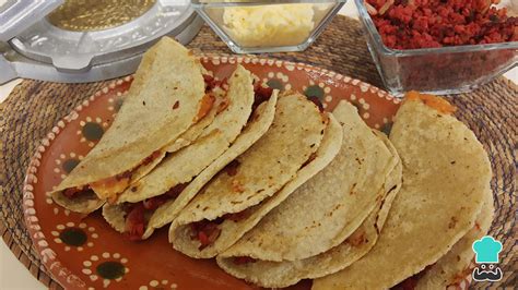 Quesadillas De Chorizo Receta F Cil Y Deliciosa