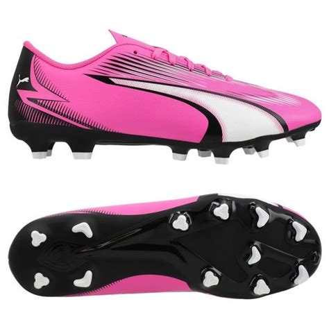 PUMA Ultra Play FG AG Phenomenal Pink Hvid Sort Unisport Dk