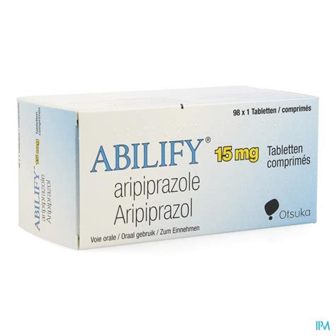 ABILIFY 15 MG PI PHARMA COMP 98 X 15MG PIP Apotheek Thiels