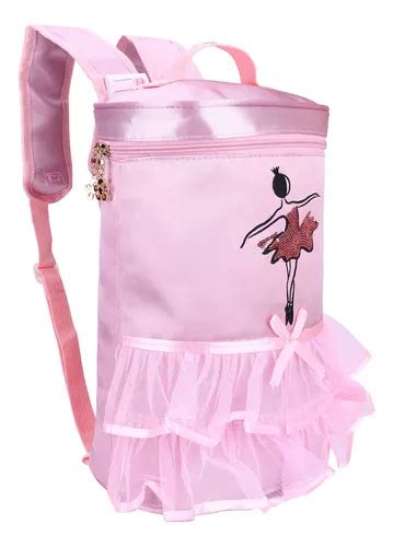 Mochila De Raso Con Diseño De Bailarina De Ballet Para Niños Meses