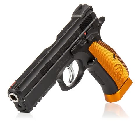 Samonabíjecí pistole CZ 75 SP 01 SHADOW ORANGE 9mm Luger BEAREKA s r o