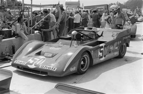 MARIO ANDRETTI FERRARI 712 M Can Am 1971 Racing Old Photo 4 EUR 7 26