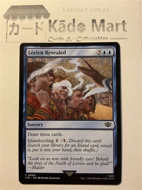 Lorien Revealed 60 LTR Lord of the Rings MTG TCG Card Kādo Mart