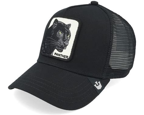 The Black Panther Black Black Trucker Goorin Bros Cap Hatstore Ch