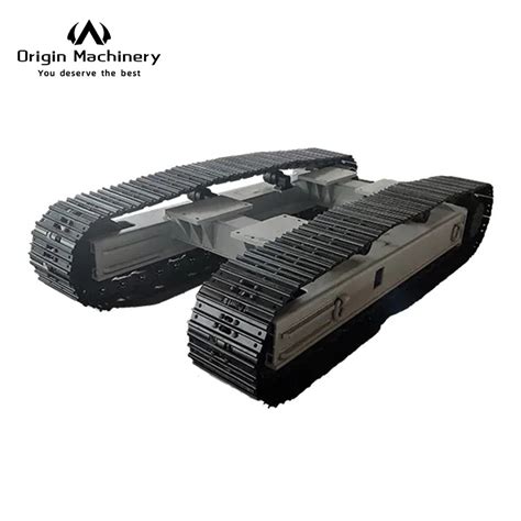 Rubber Steel Customized Track Chassis Undercarriage Assy For Drilling