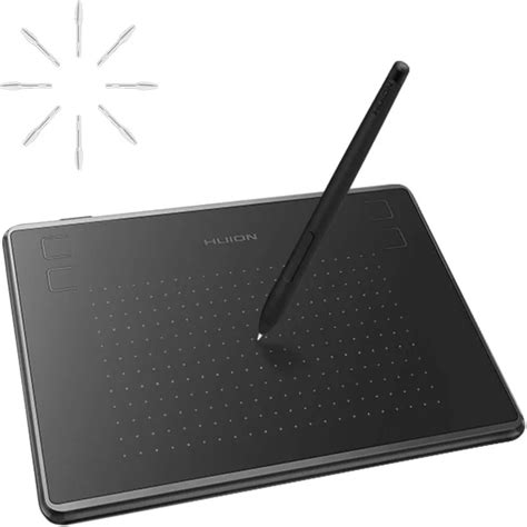 HUION Tabletas Digitales De Dibujo Gr Fico H430P Bol Grafo De Firma OSU