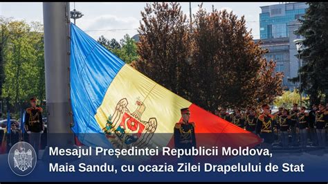 Mesajul Președintei Republicii Moldova Maia Sandu cu ocazia Zilei