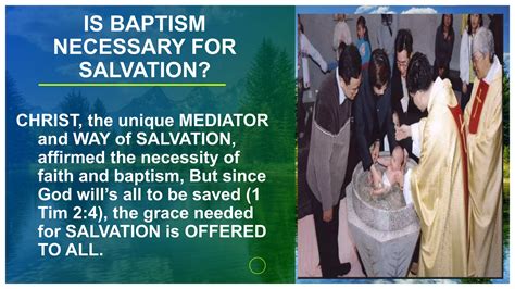 Sacrament Of Baptism Ppt