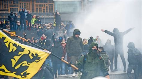 Ausschreitungen Bei Rechter Demonstration In Br Ssel