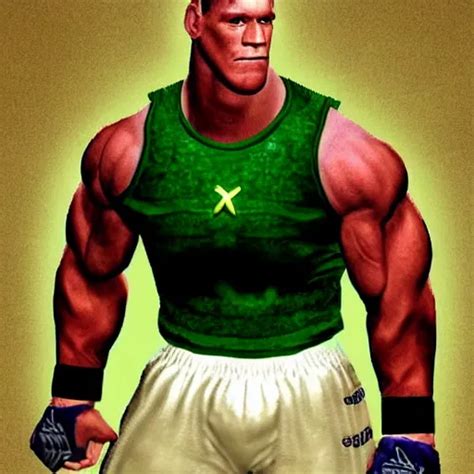 John Cena In The Style Of PS1 Graphics Stable Diffusion OpenArt