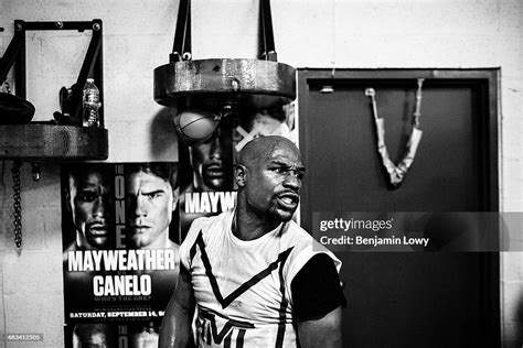 Floyd Mayweather trains at his gym on August 09 in Las Vegas, Nevada,... News Photo - Getty Images