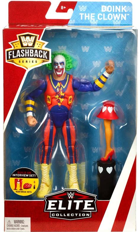 WWE Wrestling Elite Collection Flashback Doink the Clown Exclusive 6 Action Figure Mattel Toys ...