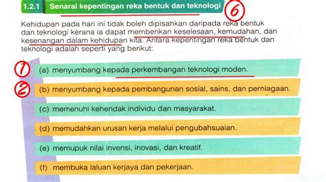 Pdpr Rbt Ting 1 Kepentingan Reka Bentuk And Teknologi Dan Peranan Reka