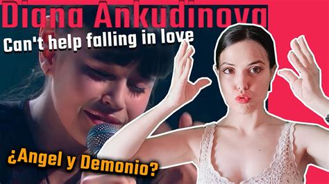 Diana Ankudinova Cant Help Falling In Love EspaÑola Reacciona Youtube