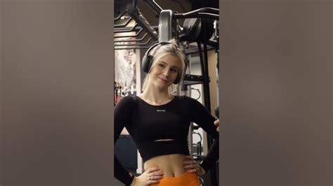 First Youtube Video Annabel Lucinda Hot Girl Gym Workout ️ Shorts