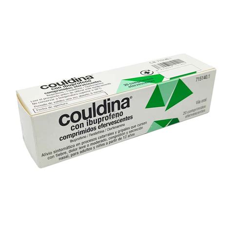 Comprar Couldina Con Ibuprofeno Mg Mg Mg Comprimidos