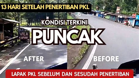 Kondisi Puncak Hari Setelah Penertiban Pkl Tahap Makin Ramai