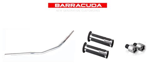 BARRACUDA Manubrio 28 22 Manopole Contrappesi Per Ducati Monster 821