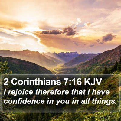 2 Corinthians 7 Scripture Images 2 Corinthians Chapter 7 KJV Bible