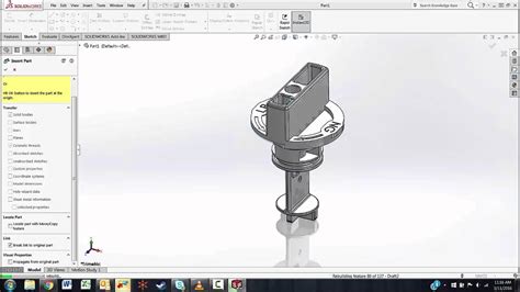 SOLIDWORKS 2016 Opening A Legacy Part That Crashes YouTube