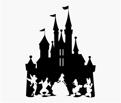 Disney Castle Silhouette Png