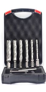 Amazon Annular Cutter Set Pcs Jestuous Inch Weldon Shank