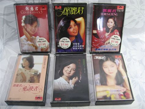 【中古】貴重良好品 鄧麗君・テレサテンカセットテープ6本 ポリドール マレーシア・香港 中国語の落札情報詳細 ヤフオク落札価格検索 オークフリー