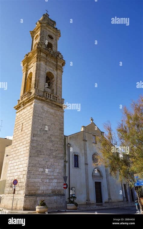 Madonna Di Loreto Church Mola Di Bari Puglia Italy Stock Photo Alamy