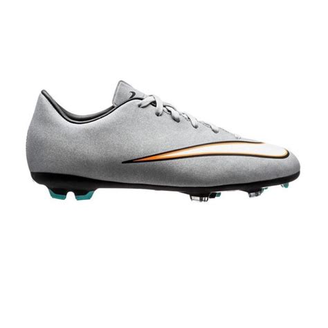 Nike Jr Mercurial Victory CR7 Youth Firm Ground (Light Grey) - Soccer ...