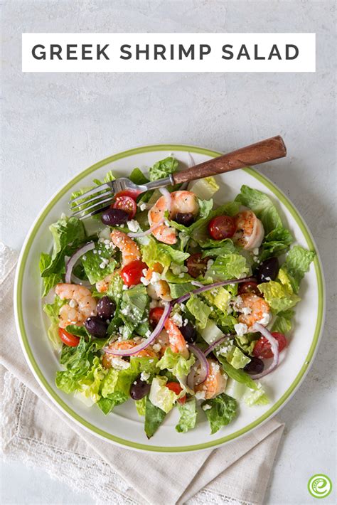 Greek Shrimp Salad | Recipe | Greek shrimp, Shrimp salad, Salad