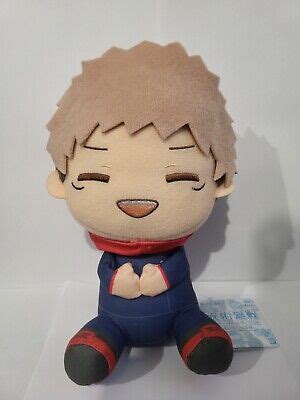 Jujutsu Kaisen Itatori Yuji Big Pofutto Plush Toy 呪術廻戦 でっかいぽふっとぬいぐるみ 虎杖