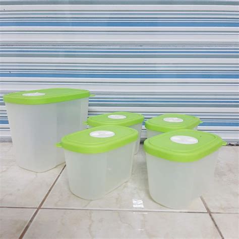 Jual Bekas Tupperware Freezermate With Dial Set Shopee Indonesia