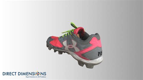 Under Armor Cleat Pass Scan 3d Model By Direct Dimensions Dirdim 1839bec Sketchfab