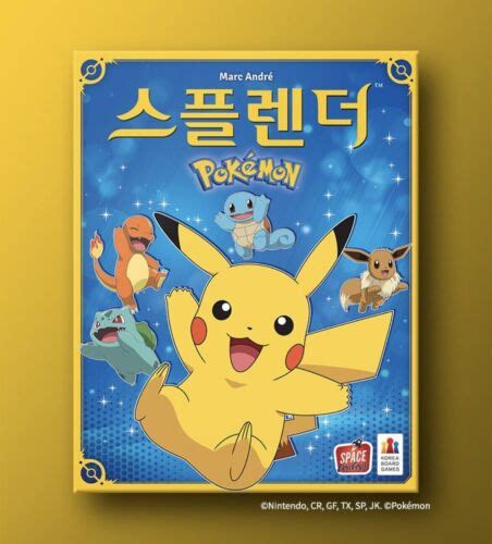 Splendor Pokemon Board Game Korea Exclusive Version Freeshipping EBay