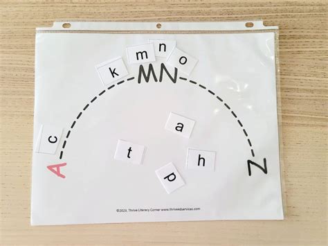 Alphabet Arc: How To Use Them + FREE Printable Mat