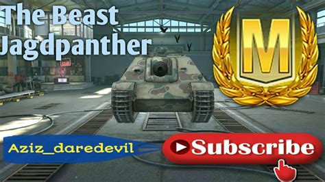 World Of Tanks Blitz Jagdpanther Ace Tanker Mastery Badge Youtube