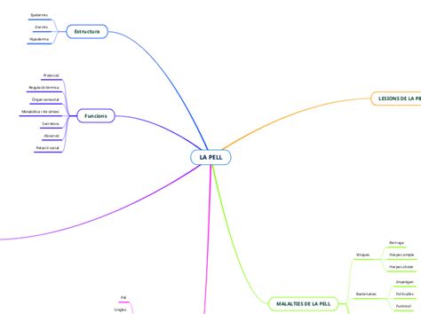 La Pell Mindmap Voorbeeld