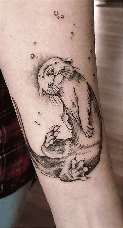 Otter Tattoo Design Ideas Images | Otter tattoo, Tattoo designs ...