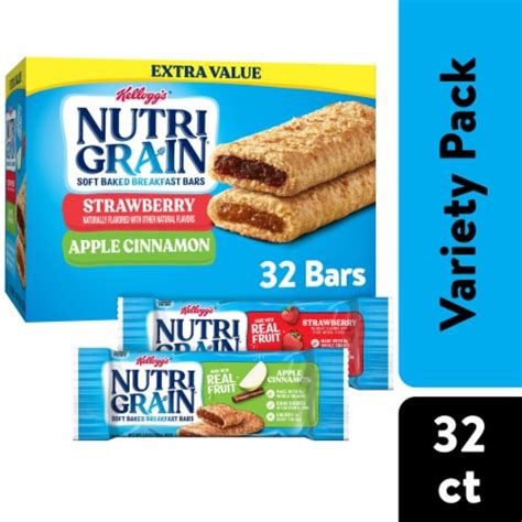 Kellogg S Nutri Grain Breakfast Bars Variety Pack 32 Ct Frys Food