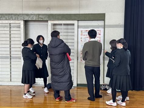 20240208 第2学年総合的な探究の時間発表会 長崎県立学校ホームページ