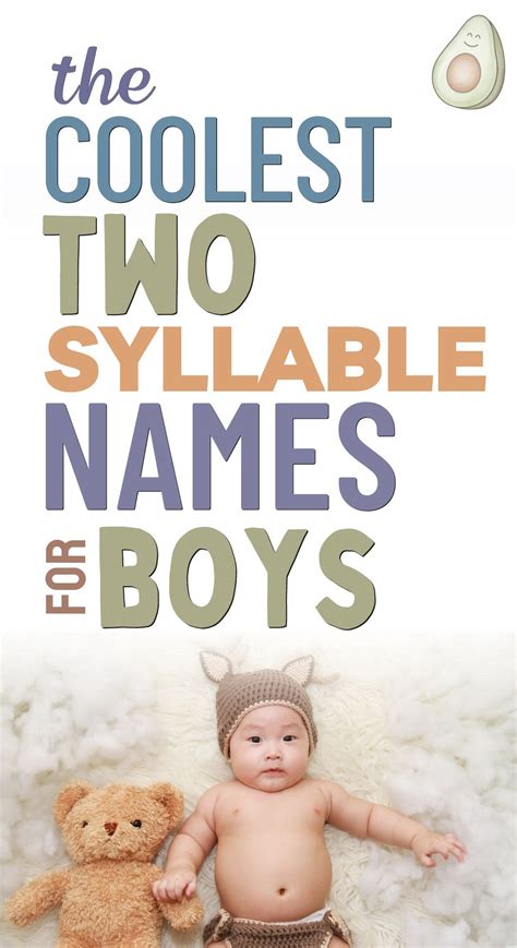 113 Two Syllable Boy Names For Modern Little Dudes 2023 Artofit