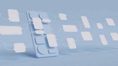 flowchart stickers  size  wall background abstract illustration