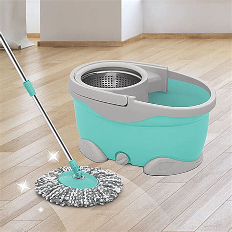 Buy Milton Spotzero Spin Mop Plastic Bucket Steel Wringer With